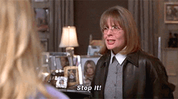 Stop It Hysterical Diane Keaton GIF