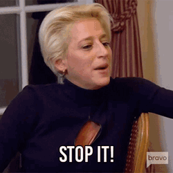 Stop It Real Housewives Of New York GIF