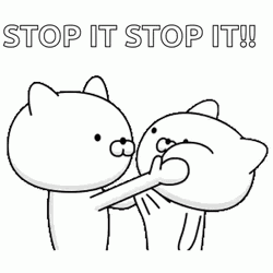 Stop It Slap Bears GIF