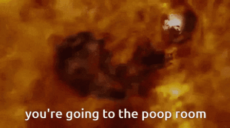 Stop Pooping The Room GIF
