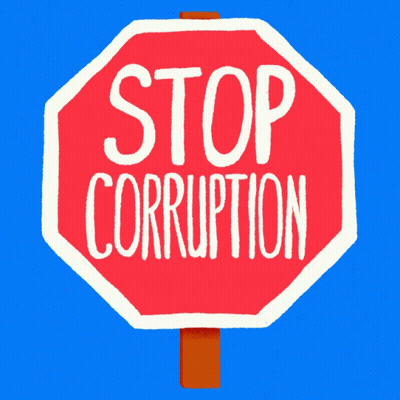 Stop Sign Saying Support The People Act GIF