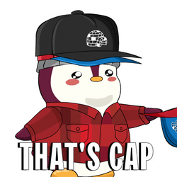 Stop The Cap Pudgy Penguin Stacking Cap GIF