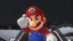 Stop The Cap Super Mario Flexing Cap GIF