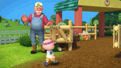 Stops The Goat Farming Cocomelon GIF