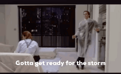 Storm Chaser Patrick Bateman American Psycho GIF