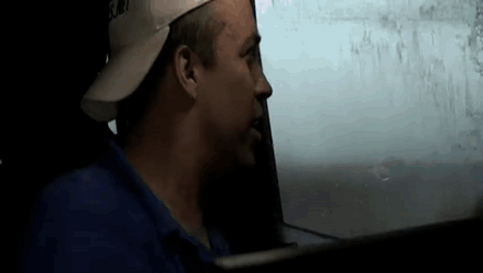 Storm Chaser Reed Timmer And Broken Glass GIF