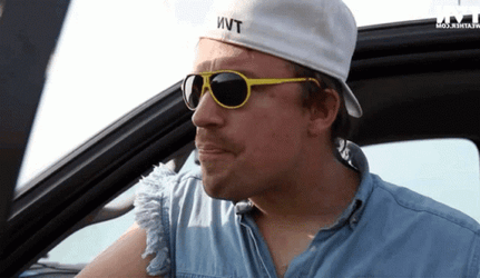 Storm Chaser Reed Timmer Pointing Finger GIF