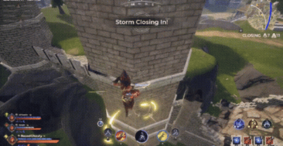 Storm Closing In Video Game Screenshot