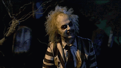 Storm Lightning It's Showtime Beetlejuice Meme GIF