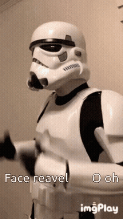 Storm Trooper Helmet Gloves Says Face Reave