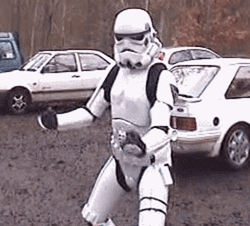 Stormtrooper Dancing GIF