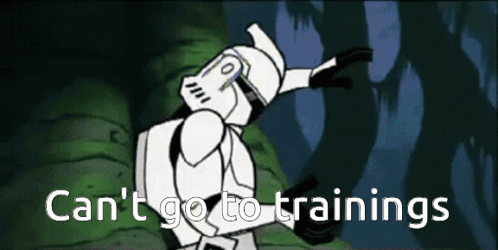 Stormtrooper Saying Can't Go To Trainings GIF