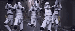 Stormtrooper Star Wars Happy Birthday Dancing GIF