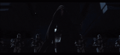 Stormtroopers Standing In Dark Room GIF