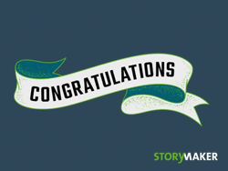 Storymaker Vines Congratulation Greeting  GIF