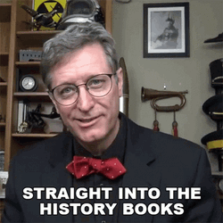Straight Into The History Books GIF