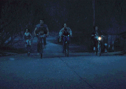 Stranger Things Bike Riding Adventure GIF