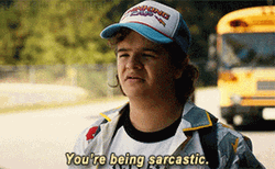Stranger Things Sarcasm  GIF