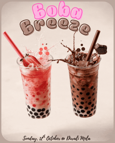 Strawberry Bliss And Choco Lush Drink GIF