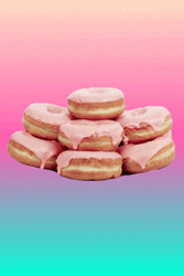 Strawberry Flavor Of Donuts GIF