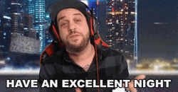 Streamer Doddy Beard Have A Great Night GIF