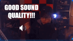Streamer Glitching Good Sound Quality GIF