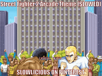 Street Fighter 2 Arcade Theme Screenshot GIF