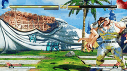 Street Fighter Ariza Kazama Fighting Zangief