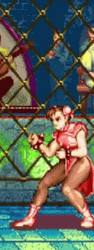 Street Fighter Chun-Li Jumping GIF