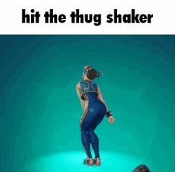 Street Fighter Chun Li Thug Shaker GIF