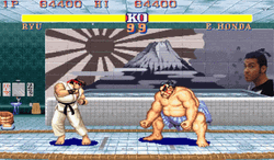 Street Fighter Ryu Game Fight GIF