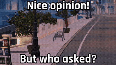 Street With Nice Opinion But Who Asked GIF