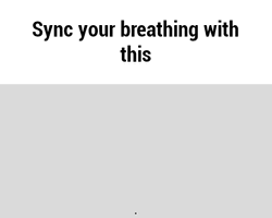 Stress Breathe Practice Sync  GIF