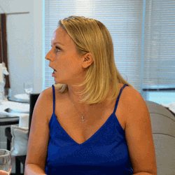 Stressed Lindsey Face Pulls GIF