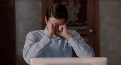 Stressed Out Crying Jared Dunn GIF