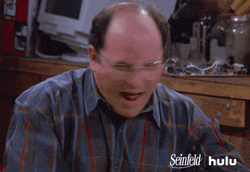 Stressed Out Seinfield George Costanza GIF