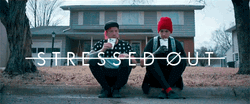 Stressed Out Teenagers Chilling Around  GIF