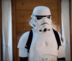 Stressed Stormtrooper GIF