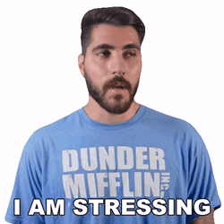 Stressing Rudy Ayoub GIF