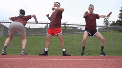Stretching Charly Bliss Band GIF