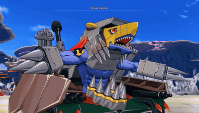 Strider Cannon Holding Gun GIF