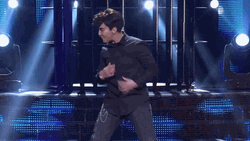 Strip Tease Robbie Your Face Performance GIF