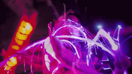 Strobe Laser Light Trippy Trance GIF