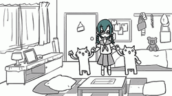 Strobe Light Dancing Hatsune Miku GIF