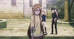 Strong And Powerful Asuna GIF