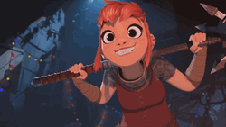 Strong Angry Nimona Movie GIF