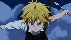 Strong Anime Meliodas GIF
