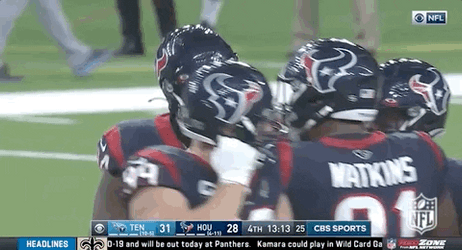 Strong Houston Texans Player GIF