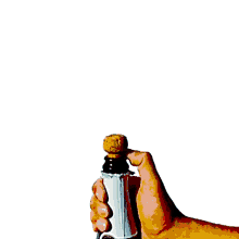 Strong Thumb Champagne Popping GIF