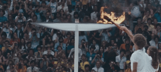 Stronger Together Torch Olympic GIF